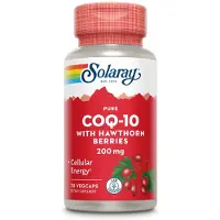 Solaray Pure Coq10 200mg Antioxidant Capsules 30 Eenheden