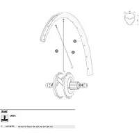 Mavic Aksium Elite Ust Disc Sup Ebm Achtervelg