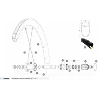 Mavic Cosmic Pro Carbon Sl Ust 20 Rear Velg