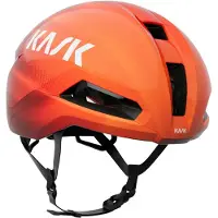 Kask Nirvana Mat Helm Oranje/Rood || Maat: M (52-58 cm)