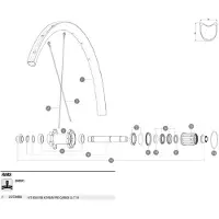 Mavic Ksyrium Pro Carbon Sl Tubular 19 Achtervelg