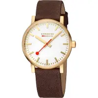 Mondaine Sbb Evo2 Slv Dial Horloge
