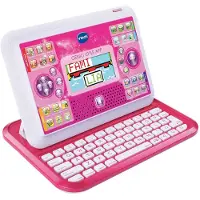 Vtech 2 In 1 Portable And Tablet Genius Little App Roze Kinderen
