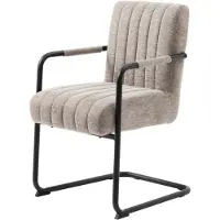 Scandinavian Living Buisframe stoel Trust met zwart frame en beige stof