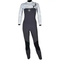 Aqua Lung Xscape Cz 4/3/2 Mm Woman Diving Wetsuit Grijs ML Vrouw