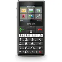 Emporia emporiaPURE-LTE (4G) incl. oplaadstation (2.31", 128 MB, 2 Mpx, 4G), Sleutel mobiele telefoon, Zwart