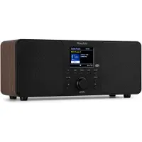 Audizio Genua DAB radio - DAB+ radio met Bluetooth & wekkerradio -