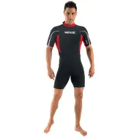 Seac Sub Relax 2.2 Mm Shorty Met Korte Mouwen