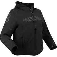 Bering Davis Queen Size Dames waterdichte textieljas Zwart 42 Dames