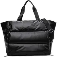 WIMA Sporttas voor dames - strandtas met rits - fitnessmathouder - Montreal - - Zwart -