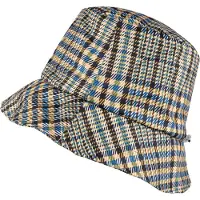 HappyRainyDays Happy Rainy Days Regenhoed Dames Regenhoedje Ruit Klein Blauw