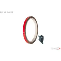 Puig 4542R velgstrips, geschikt voor HONDA NT650V DEAUVILLE, rood