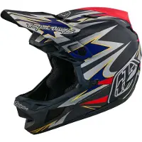 Troy Lee Designs D4 Carbon Mips Full Face Helm Grijs