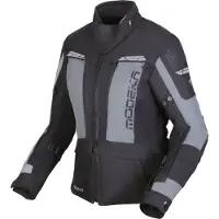 Modeka Hydron Lady Jas Zwart Grijs Maat 46