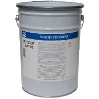 PPG Wood TE323QT Satin | Zijdeglans Blanke Lak 5 LTR - Kleurloos