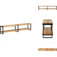 vidaXL Tv-meubel - Tv-meubels - Tv-kast - Hifi-kast - Tv-meubel 200x30x40 cm massief mangohout
