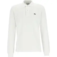 Lacoste Polo Men L1312 Longsleeve Classic Fit White-10
