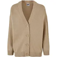 Urban Classics Gebreid vest sand