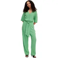 Selected Viva 2/4 Jumpsuit Met Korte Mouwen