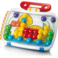 Quercetti Visual Art Combi Game 60 Pins Goud Kinderen