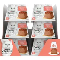 Gourmet 6x Revelations Kattenvoer Nat Mousse Zalm 4 x 57 gr