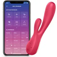 Satisfyer Mono Flex - appgestuurde vibrator (rood)