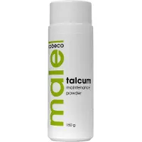 Male Talcum - Talkpoeder Onderhoudspoeder Voor Latex En Rubber - 150 gr