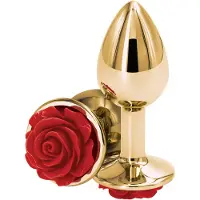 NSNovelties - Rose Buttplug Small - Anal Toys Buttplugs Rood