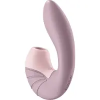 Satisfyer Supernova - oplaadbare luchtdruk vibrator 2in1 - roze