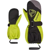 Ziener Want Kids Laurus Z AS Mitten Mini Black Lime-2 jaar