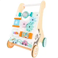 Woomax Wooden Baby Walker Veelkleurig 12 Months Kinderen