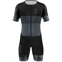 Otso Black Korte Mouw Triatlonpak