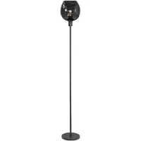 Highlight Vloerlamp Fantasy Zwart Met Glas Ø 22cm
