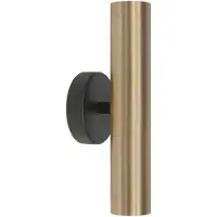 Highlight Zwart met gouden wandspot Perugia up & down