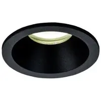 Masterlight Inbouwspot Ø 8,5 cm mat zwart IP65