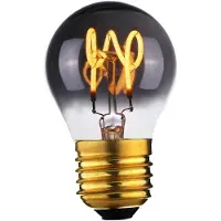 Highlight E27 Kogellamp LED 4W - 3 staps dimbaar - Smoke