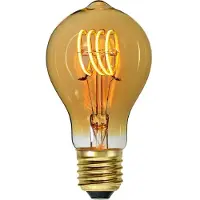 Highlight E27 Kogellamp LED -6W - 3-staps dimbaar - Amber