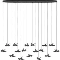Eglo Hanglamp Paratebueno Zwart Ovaal Groot
