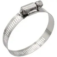 Seachoice Stainless Steel Marine Hose Clamp 9/16´´ Zilver 16