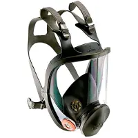3M 6000 Series Full Face Respirator Zwart L
