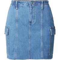 QS Rok blauw denim