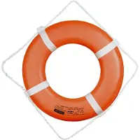 Cal June G-style Life Ring With Straps Oranje 50 cm