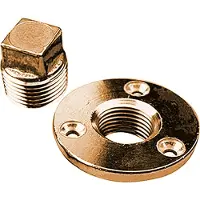 Sea-dog Line Garboard Drain&plug Goud