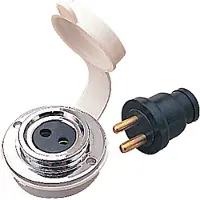 Sea-dog Line Polarized Cable Outlet Zilver