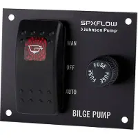 Johnson Pump Bilge Pump Control Switch On/off/auto Zilver 12V