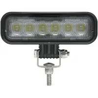 Seachoice Rectangular Flood White Led Light Zwart 865 Lumens