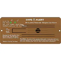 Mti Industries Alarm Flush Mount Rood