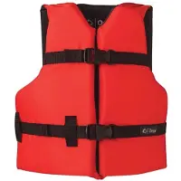 Full Throttle General Purpose Youth Life Jacket Rood