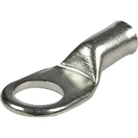 Seachoice 1 Battery Cable Ring Terminal 25 Units Zilver 9.5 mm