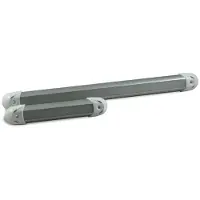 Lumitec Mini Rail 2 White Led Light Zilver 360 mAh 12V